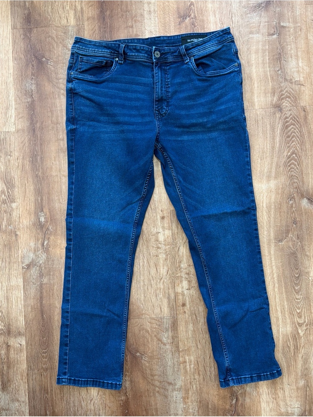 The Perfect Jean NYC Mens 38x30 Jeans Blue Slim Fit Stretch Denim Dark Wash City